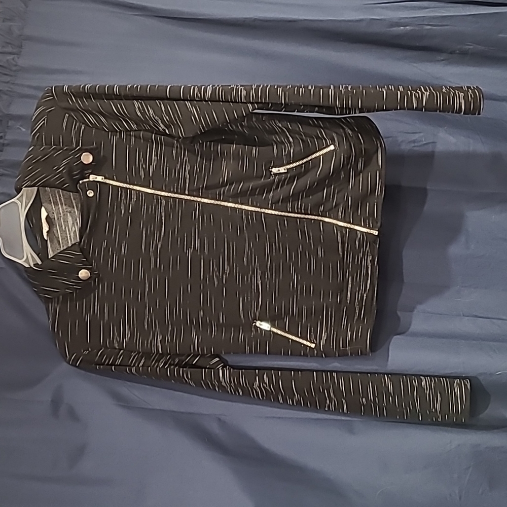 Black Zip Up Jacket